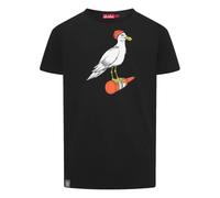 Derbe T-Shirt Sturmmöwe Herren Schwarz Schwarz M