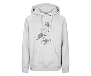 derbe Sturmmöwe Herren Sweatshirt, Größe:L, Farbe:Grey Melange