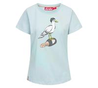 Derbe Shirt in Hellblau - Größe S | Damen Tops