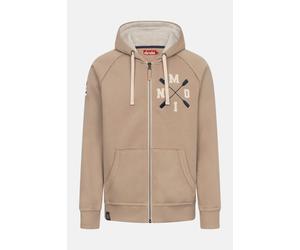 Derbe Sweatjacke Moin X Herren Beige Zip Hoodie GOTS Beige XL