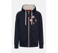 Derbe Sweatjacke Moin X Herren Dunkelblau Zip Hoodie GOTS Blau S