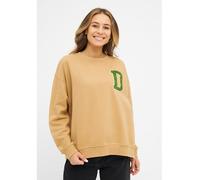 Derbe Sweatshirt in Beige - Größe S/M | Damen Sweatshirts Jacken