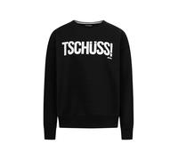 derbe Sweatshirt Tschüss Damen Schwarz Crewneck GOTS XL | In Hamburg SAGT Man | Rundhals | Pullover