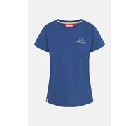Derbe T-Shirt Meeressonne Damen Blau GOTS Organic Blau M