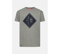 Derbe T-Shirt Schipp Herren Grau GOTS Organic Grau XL