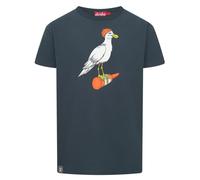derbe T-Shirt Sturmmöwe Men, M, Navy/Tiger Lily