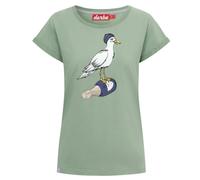 Derbe T-Shirt Sturmmöwin Women hedge green - Größe L