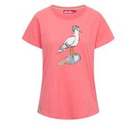 Derbe T-Shirt Sturmmöwin Women sugar coral/skyride - Größe S