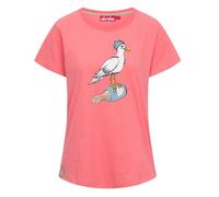 Derbe T-Shirt Sturmmöwin Women sugar coral/skyride - Größe XXL