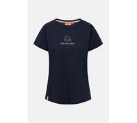 Derbe T-Shirt Weit Weg Damen Dunkelblau GOTS Organic Blau XL