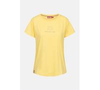 Derbe T-Shirt Weit Weg Damen Gelb GOTS Organic Gelb XL