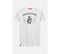 Derbe T-Shirt Zander Strike Herren Weiß GOTS Organic Weiß M
