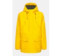 Derbe Winterjacke Festholm Herren Gelb Warm Gefüttert Gelb 3XL