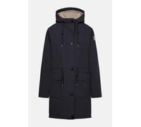 Derbe Winterjacke Friese Festholm Damen Dunkelblau Beige Blau 38