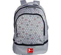 DERBYSTAR Bundesliga Rucksack v22 grau/schwarz/rot
