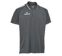 Derbystar Polo-Shirt Primo v24 - grau/weiss - S