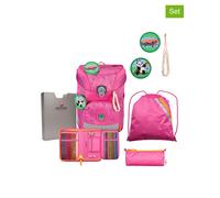 DerDieDas Schulranzen-Set ErgoFlex Easy ECO 6-teilig Rosa