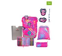 DerDieDas 6tlg. Schulranzen-Set "ErgoFlex Easy" in Pink - (B)28 x (H)39 x (T)24 cm - 42% | Buero Schulbedarf