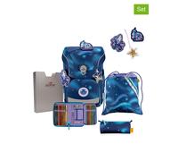 DerDieDas 6tlg. Schulranzen-Set "ErgoFlex Easy Set" in Dunkelblau - (B)28 x (H)39 x (T)24 cm - 38% | Buero Schulbedarf