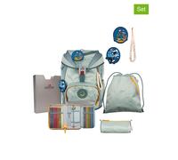 DerDieDas ErgoFlex Exklusiv Eco Schulranzenset 5-teilig Grey Planet