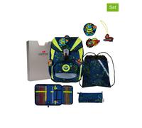 DerDieDas 6tlg. Schulranzen-Set "ErgoFlex Light" in Dunkelblau - (B)30 x (H)39 x (T)25 cm - 33% | Buero Schulbedarf