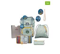 DerDieDas 6tlg. Schulranzen-Set "ErgoFlex Tiny ECO Set" in Grau - (B)30 x (H)38 x (T)23 cm - 41% | Buero Schulbedarf