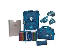 DERDIEDAS 8409154 5-teiliges Schulrucksack-Set ErgoFlex EASY BLUE SPEED