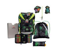 DerDieDas ErgoFlex SUPERLIGHT Schulrucksack-Set 5-teilig mit Sportbeutel Funny Fighter