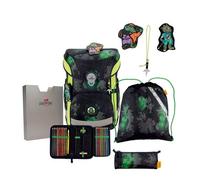 DERDIEDAS 8509173 5-teiliges Schulrucksack-Set ErgoFlex Easy Funny Fighter