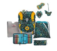 DERDIEDAS D8510184 Schulranzen-Set 5-teilig Dino Time ErgoFlex Tiny