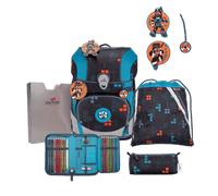 DERDIEDAS D8510185 Schulrucksack-Set 5-teilig Ninja Fighter ErgoFlex Tiny