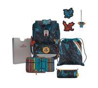 DerDieDas - DDD Set ErgoFlex Exklusiv LED Dragon Moon blau/grün