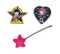 DerDieDas - DDD Wechselbuttons 3-tlg. Neon Star