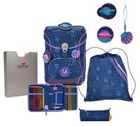 DerDieDas ErgoFlex Easy Schulranzenset 5-teilig Deep Ocean