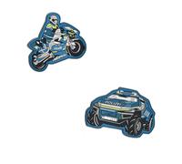 DerDieDas - DerDieDas Wechselbuttons, 2tlg. Blue Speed