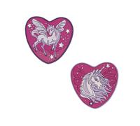 DerDieDas - DerDieDas Wechselbuttons, 2tlg. Purple Unicorn