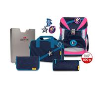 DerDieDas Schulranzen Set 5-tlg. Ergoflex Buttons Blue Fairy
