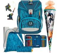 DerDieDas ErgoFlex Buttons Trendsport Schulranzen-Set 6tlg. mit passender Schultüte