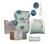 DerDieDas ErgoFlex Easy Exklusiv ECO Grey Planet Schulranzen-Set
