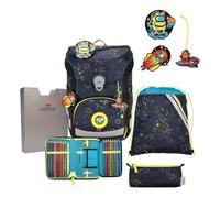 DerDieDas ErgoFlex Easy Exklusiv LED Schulranzenset 5-teilig Crazy