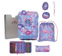 derdiedas Schulranzen Set 5-TLG. ErgoFlex Easy Superflash Magic Unicorn