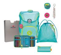 DerDieDas ErgoFlex Easy LED Schulranzen-Set 5-teilig grün