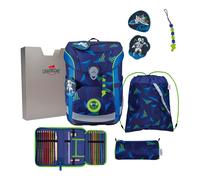 DerDieDas Schulranzen-Set Ergoflex Easy LED Moon Mission