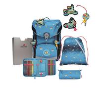 DerDieDas ErgoFlex Easy LED Rainbow Star Schulranzenset Weltall DDD9186