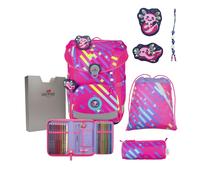 DerDieDas ErgoFlex Easy NEON Set Punkie Schulrucksack