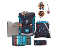 DerDieDas ErgoFlex Easy Schulranzen-Set 5tgl. Ninja Fighter 22,5 Liter
