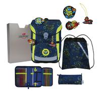 DerDieDas ErgoFlex Easy - Schulranzen Set 5tlg. 950 g (Neon Crazy)