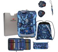 DerDieDas ErgoFlex Easy Schulranzen-Set 5tlg Dark Dragon