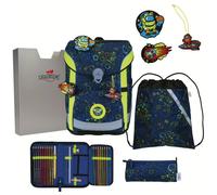 DerDieDas ErgoFlex Easy Schulranzen-Set 5tlg Neon Crazy