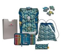 DerDieDas ErgoFlex Easy Schulranzenset 5-teilig Monster Truck